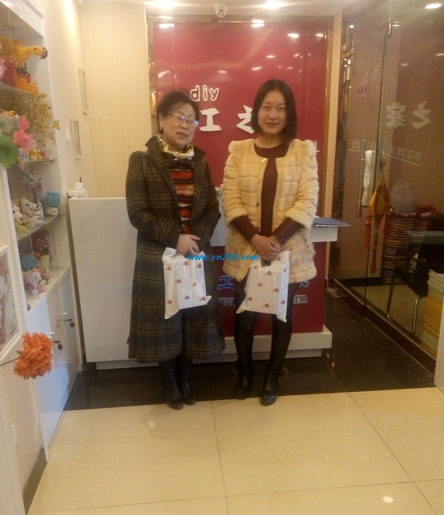 河南周口張女士與吉林松原劉女士相遇手工活之家，結下深厚友誼(圖1)