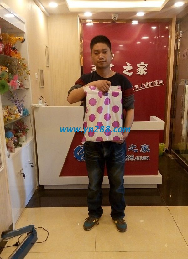 江蘇邳州索先生看重手工活之家發(fā)展好前景，親自來公司總部考察項(xiàng)目(圖1)