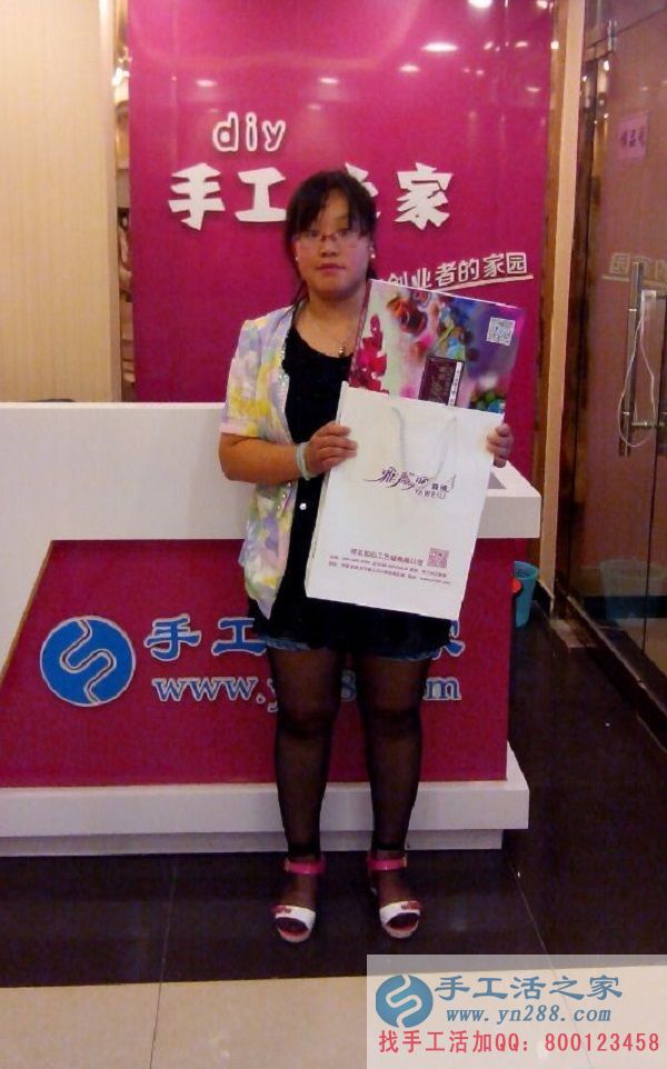定州吳女士看中手工活之家創(chuàng)業(yè)好項(xiàng)目，欲組織人做手工活(圖1)
