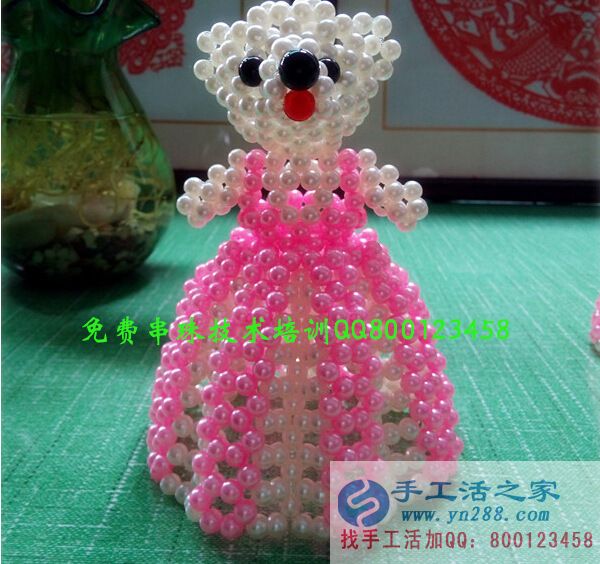 濟南手工活外發(fā)加工合作項目 在家兼職串珠 家庭致富好項目(圖3)
