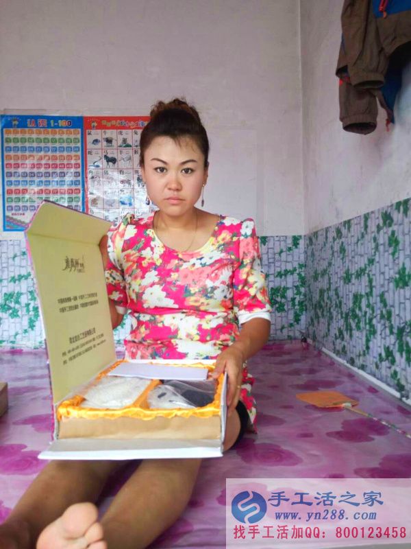 吉林省安圖縣女士手工活兼職，手工活外發(fā)項(xiàng)目在家就可以賺錢的項(xiàng)目(圖2)
