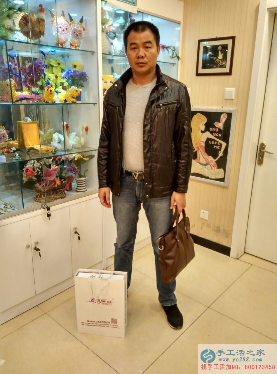商人獨(dú)到眼光，湖南郴州歐陽先生選擇手工活之家創(chuàng)業(yè)