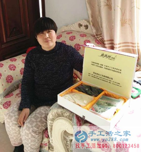 河南商丘家庭主婦李女士找到讓人放心的手工活項目賺錢 河南商丘家庭主婦李女士找到讓人放心的手工活項目賺錢
