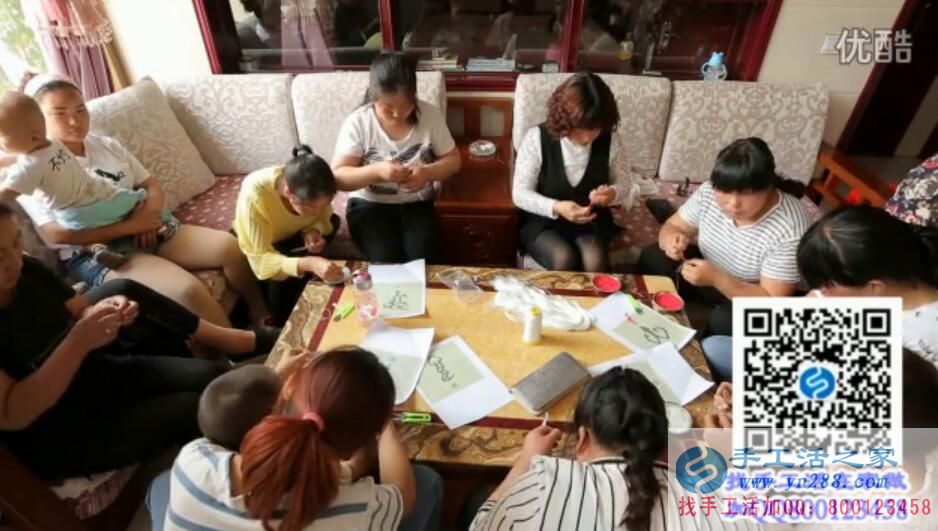 全職太太一邊做家務(wù)一邊賺錢(qián)的方法——手工活之家串珠繡