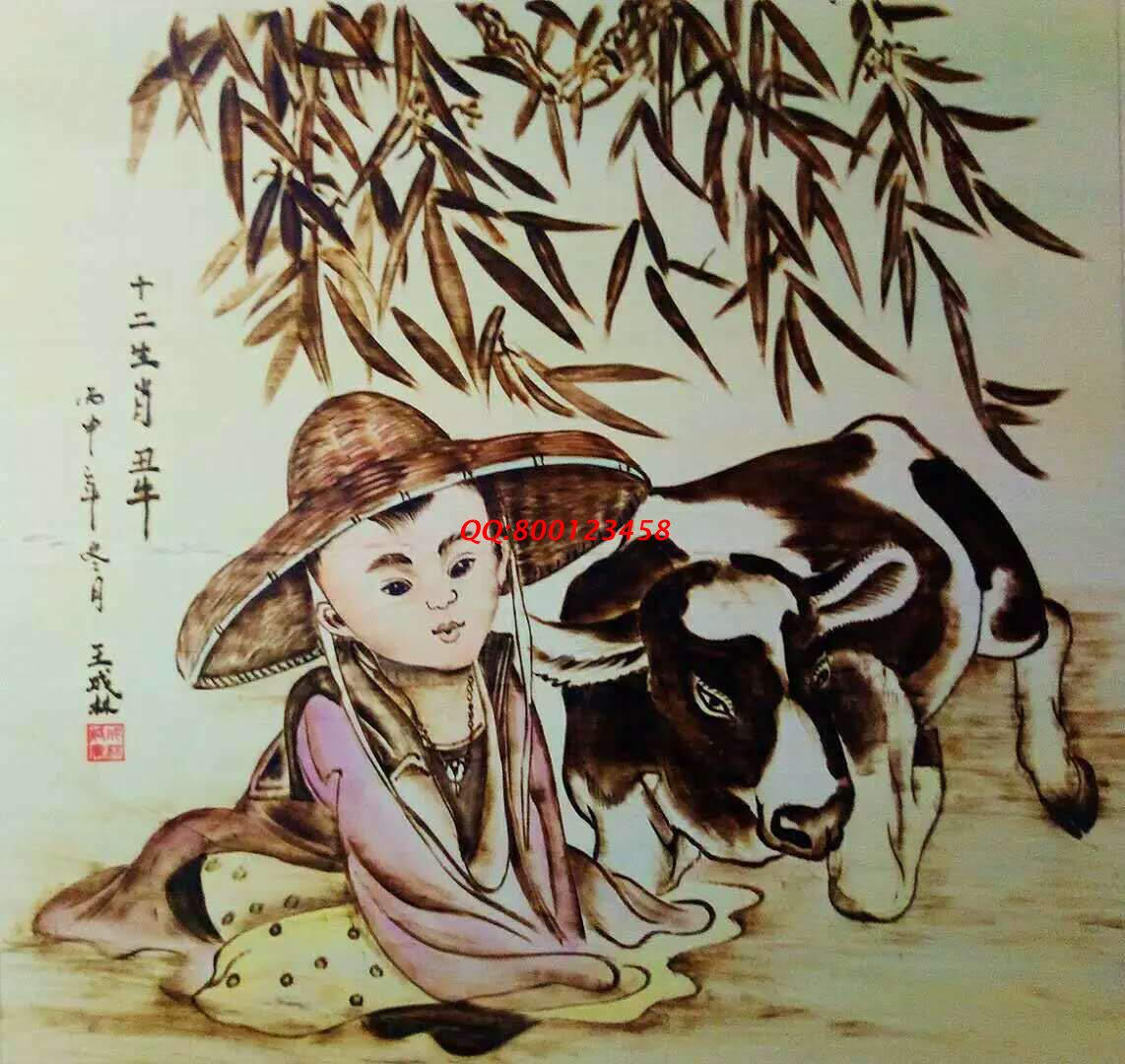 【民間手工藝品推介】邱縣傳統(tǒng)純手工烙畫，《十二生肖系列》預(yù)約定制