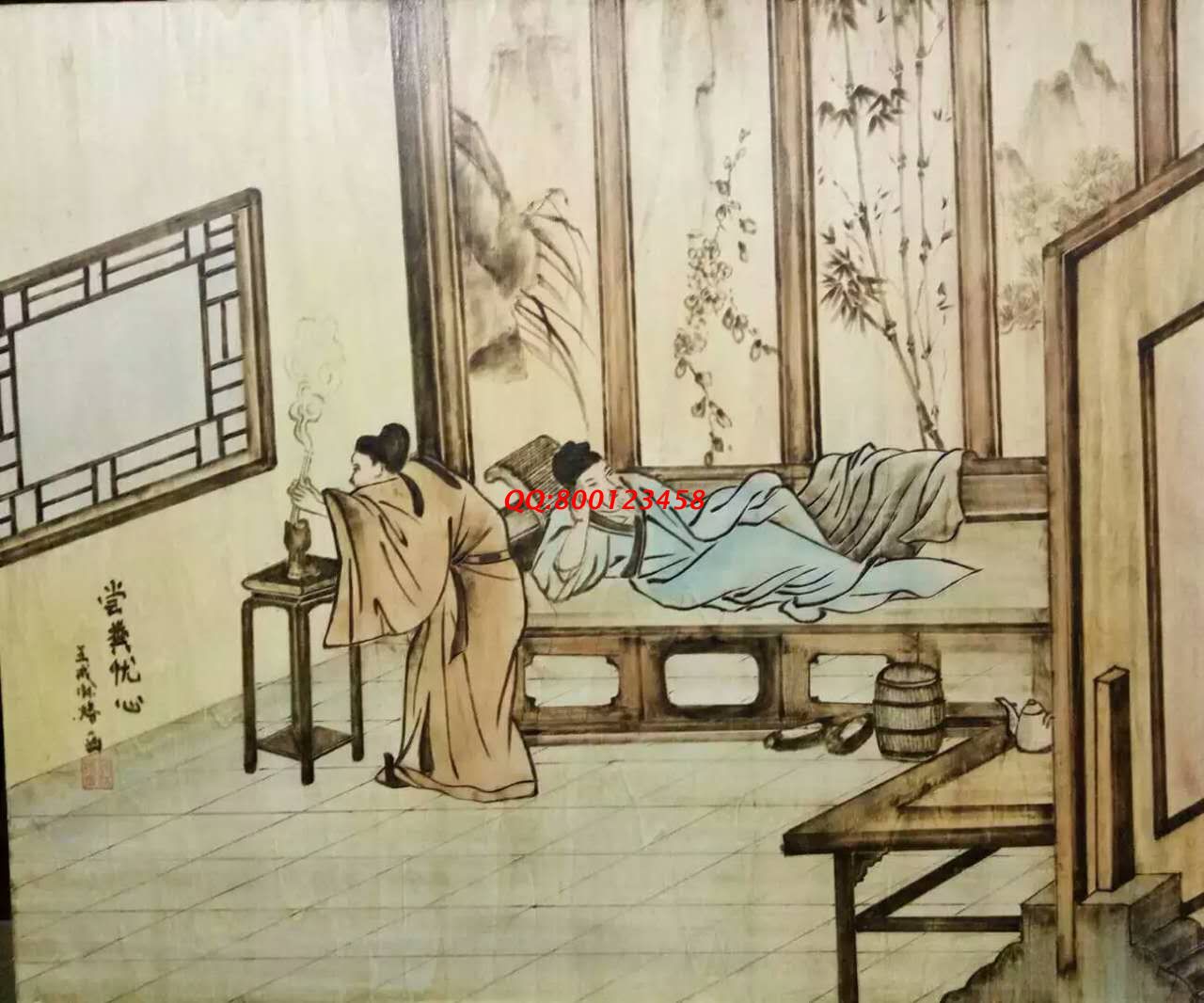 【民間手工藝品推介】邱縣傳統(tǒng)純手工烙畫，《二十四孝系列》預(yù)約定制，尺寸46*39cm