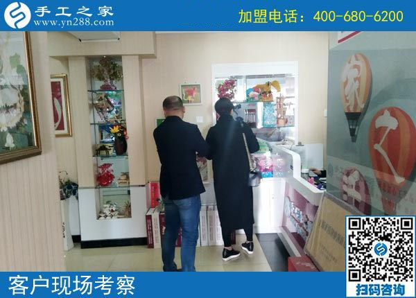 10月20日，把手工活拿回家做，這個串珠手工活加工能掙錢嗎?手工之家接待考察加工客戶剪影