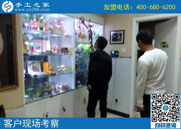 10月20日，把手工活拿回家做，這個串珠手工活加工能掙錢嗎?手工之家接待考察加工客戶剪影