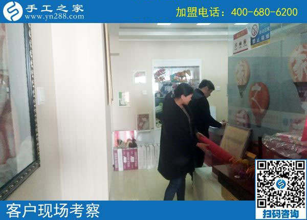 10月26日，正規(guī)供料的手工活，在家做的手工活就是這里。手工之家接待考察加工客戶剪影