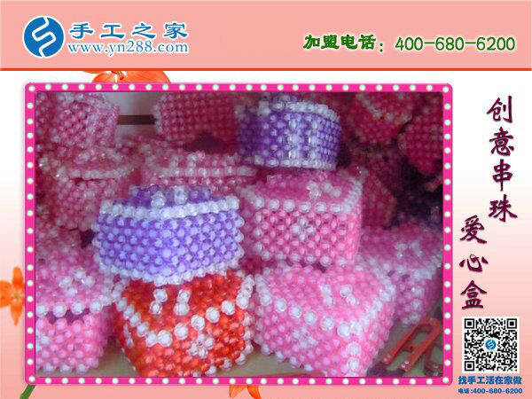 在家做手工加工，山東濰坊張女士一年來一直在家掙錢