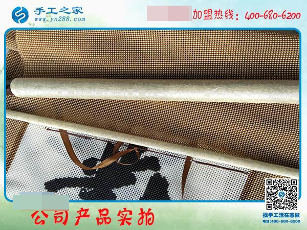 在家做手工活15天，邯鄲廣平縣沈女士完成多幅豎版雅薇麗珠繡！(圖2)