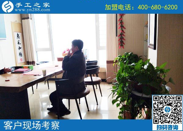 3月8日，正規(guī)手工活外發(fā)加工廠家就是這個樣子。手工之家接待考察加工客戶剪影