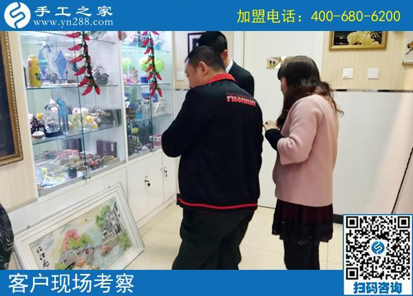 3月16日，這個免押金手工活代理項目做創(chuàng)業(yè)項目怎么樣？手工之家接待考察加工客戶剪影