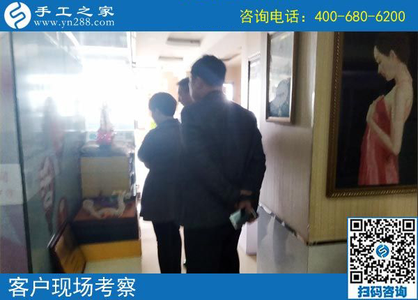 3月30日，這個可以寄到家做的手工活好不好做？手工之家接待考察加工客戶剪影