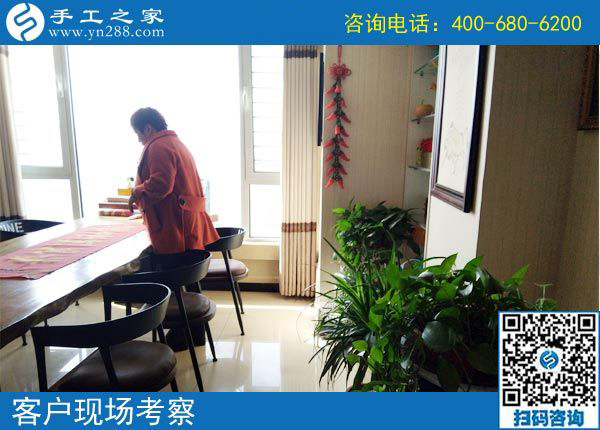 3月30日，這個可以寄到家做的手工活好不好做？手工之家接待考察加工客戶剪影