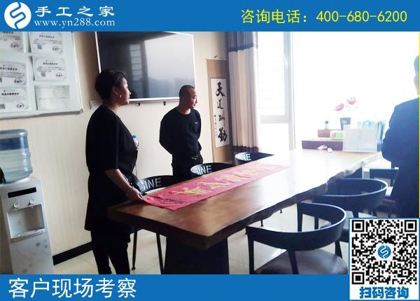 3月30日，這個可以寄到家做的手工活好不好做？手工之家接待考察加工客戶剪影
