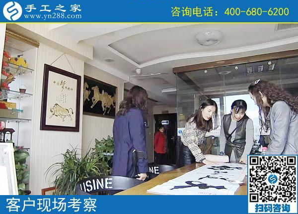 4月5日，找手工活、找正規(guī)手工活外發(fā)加工廠家的手工活，就來(lái)這里，手工之家接待考察加工客戶剪影