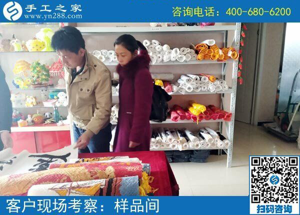 與丈夫共擔，孩子住校后江蘇鹽城萬女士在家做正規(guī)供料的手工活掙錢
