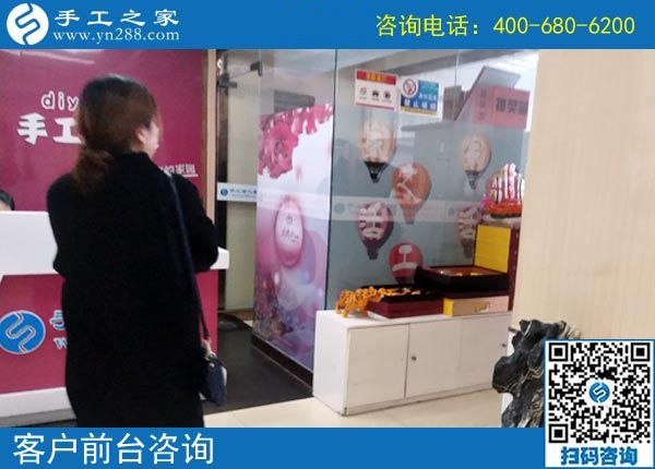 4月16日，在這里找到了正規(guī)可以寄到家做的手工活，手工之家接待考察加工合作客戶剪影
