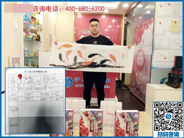 5月30日，找手工活做，這里的珠繡手工活是真正在家可以做的手工活，手工之家接待考察加工客戶剪影