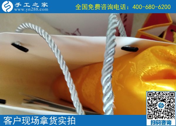 6月9日，正規(guī)的手工活外發(fā)就是珠繡在家手工活，手工之家接待考察加工客戶剪影