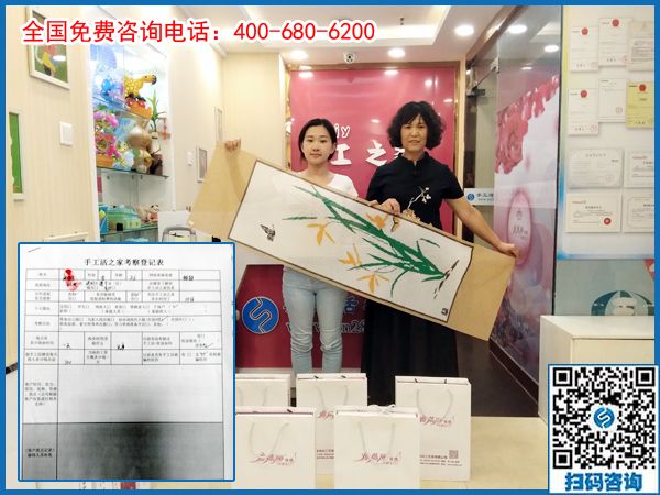 6月29日，手工活拿回家做，想接正規(guī)廠家的手工活就來這里，手工之家接待考察加工客戶剪影