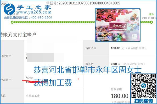 你、我、她，都能做，都能掙錢，這個(gè)手工活加盟項(xiàng)目是首選