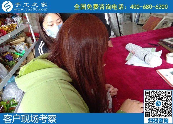 手工活串珠子，環(huán)保干凈不占空間的手工活(圖1)