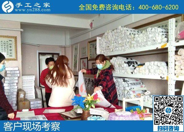 大量純手工活外發(fā)，就是手工之家勵志串珠繡(圖1)