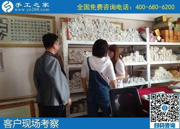 不管刮風(fēng)下雨都有錢(qián)掙，就是在家做手工活加工(圖1)