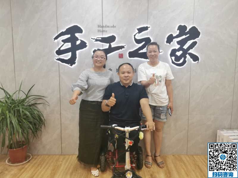 一次結(jié)算39280元，手工之家代理貴州瞿女士深愛現(xiàn)在的珠繡手工事業(yè)(圖2)