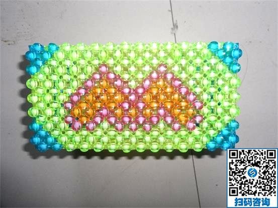 適合夏天在家做的手工活，清涼干凈手工活串珠(圖1)