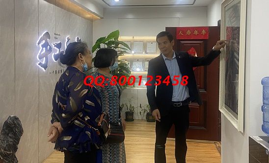 9月24日，在家做什么手工活放心，這個手工活外發(fā)加工企業(yè)的珠繡手工是個好選擇，圖為手工之家接待考察合作加工客戶剪影