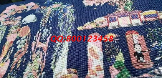 10月28日，可以寄到家做的手工活，在家做手工活掙錢，正規(guī)廠家的外發(fā)手工活只有這些要求，圖為勵志珠珠繡成品細節(jié)實拍