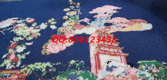 10月28日，可以寄到家做的手工活，在家做手工活掙錢，正規(guī)廠家的外發(fā)手工活只有這些要求，圖為勵志珠珠繡成品細節(jié)實拍