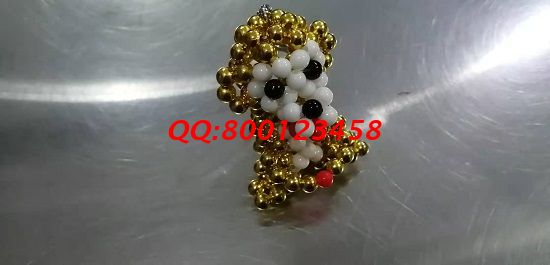 11月25日，流程完善，做手工活掙錢，選擇珠繡手工活外發(fā)加工項目就對了，圖為勵志珠珠繡串珠成品實拍(圖2)