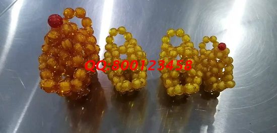 12月8日，拿回家做的手工活，手工活外發(fā)加工項(xiàng)目就選負(fù)責(zé)任的手工之家，圖為勵志珠珠繡串珠產(chǎn)品實(shí)拍(圖4)