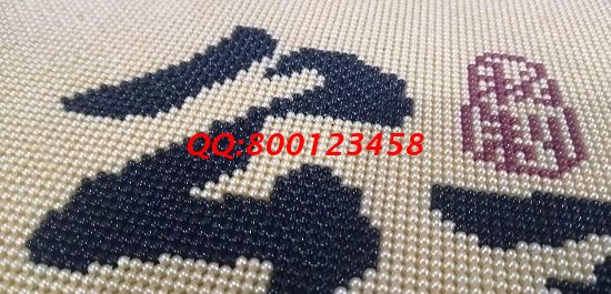 12月9日，可以寄到家做的手工活，正規(guī)的珠繡手工活外發(fā)加工項(xiàng)目讓人放心，圖為勵(lì)志珠珠繡定制產(chǎn)品細(xì)節(jié)實(shí)拍(圖2)