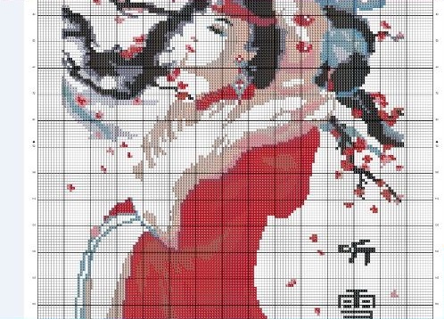 3月31日，手工工藝品DIY深受年輕人的喜歡，可以寄到家做的手工活，為什么很多人要開手工工作室，圖為勵志珠平面珠繡定制手工產(chǎn)品及圖紙剪影