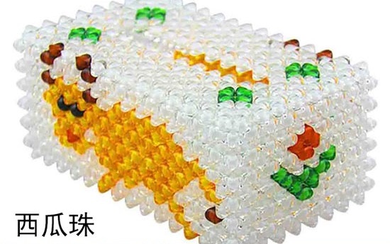5月28日，手工活接單平臺(tái)，正規(guī)供料的手工活，珍惜珠繡外發(fā)手工活，珍惜合作，圖為珠繡串珠（紙抽盒）手工成品剪影