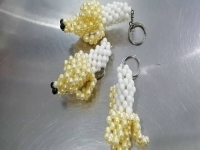 12月9日，純手工加工項目，在家掙錢的好副業(yè)，手工之家是十多年的老平臺，圖為勵志珠珠繡串珠手工產品剪影