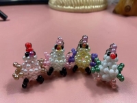 2月23日，正規(guī)廠家的手工項(xiàng)目，在家做手工靈活就業(yè)掙錢，在手工之家，關(guān)系到產(chǎn)品的都是大事，圖為勵志珠珠繡串珠手工產(chǎn)品剪影