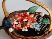 5月21日，在家里就能賺錢的工作，帶回家做的手工，手工之家的品牌是大家的品牌，圖為勵(lì)志珠珠繡串珠手工產(chǎn)品剪影