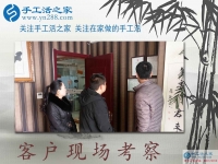1月19日，手工活之家加工客戶考察剪影，賺錢的手工活，手工活在家賺錢，就是珠繡串珠手工活外發(fā)