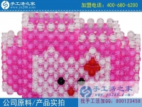 帶著更多的寶媽們掙錢！貴州凱里瞿女士做手工之家的珠繡手工活外發(fā)加工項目掙錢后