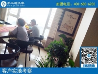 8月2日。手工之家接待考察合作加工客戶剪影
