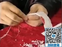手工之家郝總親自做手工，詮釋珠繡內(nèi)涵