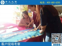 8月16日，找正規(guī)可靠、可以寄到家做的手工活掙錢，手工之家接待考察加工客戶剪影