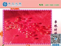 幸福的生活“串”出來！劉大姐在家做手工活勵志珠繡