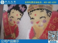 在家做手工活不出門，為疫情阻擊戰(zhàn)做貢獻，選擇勵志珠珠繡串珠手工